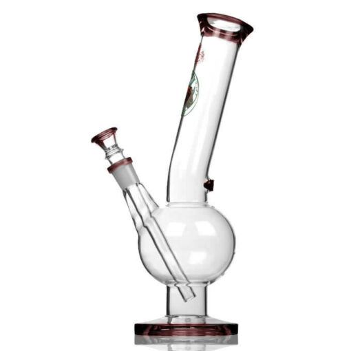 Agung Glass Slider Bubble Bong Amber 31cm