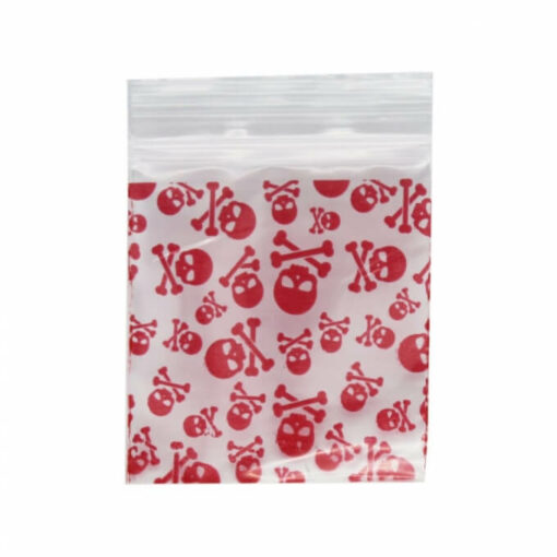 Red Skull Bag 51mm x 51mm