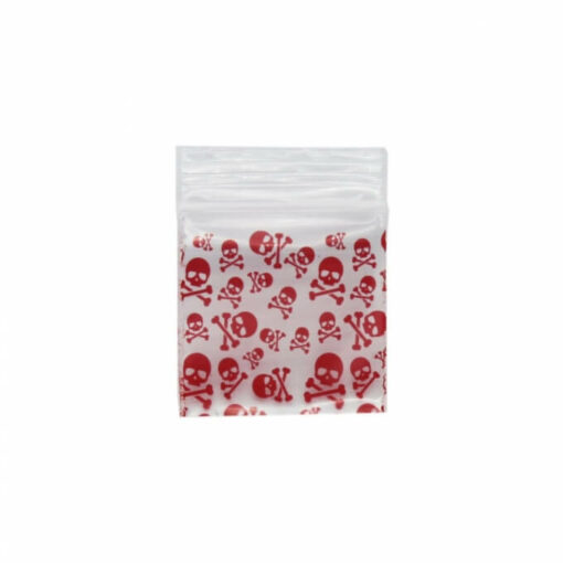 Red Skull Bag 32mm x 32mm