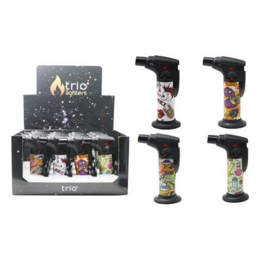 ATTITUDE Stand Up Blow Torch Jet Lighter