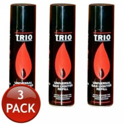 3 x GAS REFILL JET BLOWTORCH FLAME LIGHTER FUEL BBQ 250mL