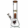 Agung Angry Bull Percolator Full Glass Bong Amber 29cm