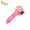 Agung Glass Dry Pipe Pink 10cm