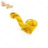 Agung Sherlock Glass Bubbler Yellow