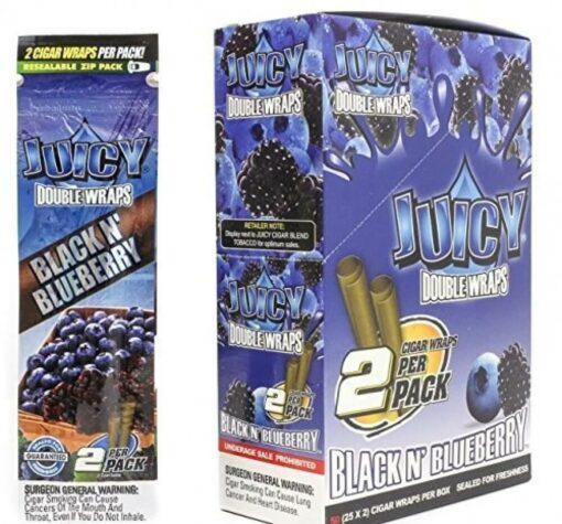 Juicy Double Wrap Black N Blueberry