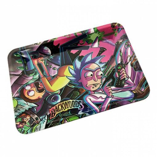 Rick and Morty - Galaxy Rolling Metal Tray