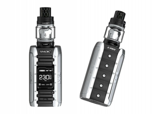 Smok E-Priv 230w Tc Kit - Black Silver