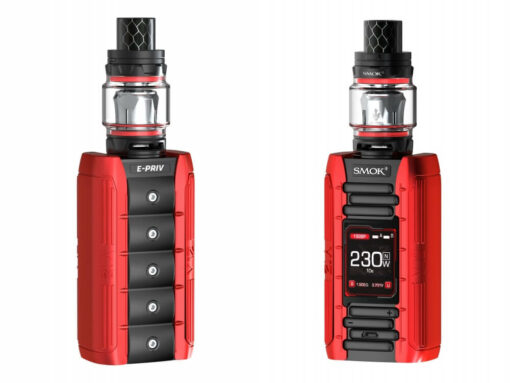 Smok E-Priv 230w Tc Kit - Black Red