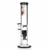 Agung Percolator Full Glass Bong 30cm Black