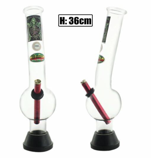 MWP XLarge Glass Bonza Bubble Grim Reaper 36cm