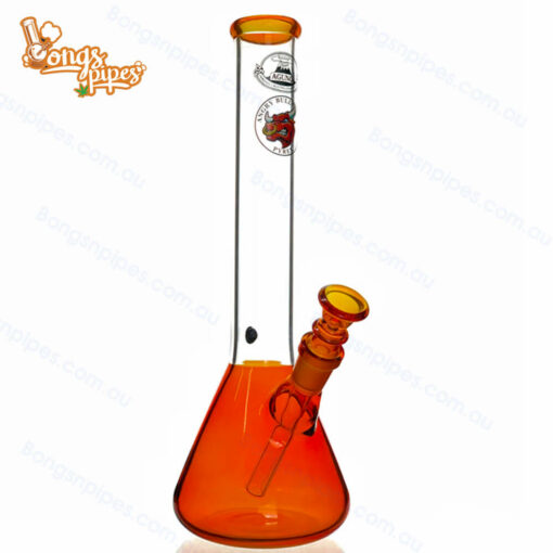 Agung Bright Beaker Large 30cm Amber