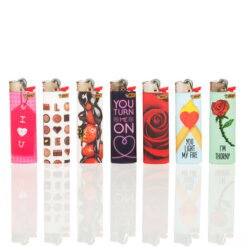 50 x Bic Maxi Romance Series Lighter