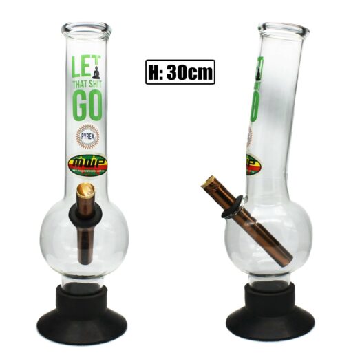 Large Glass Bonza Bubble Let It Go 30cm