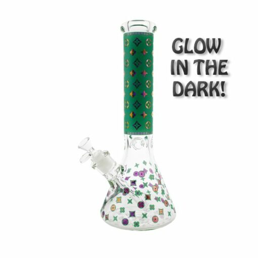 Glow-In-The-Dark-Louis-Vuitton-Glass-Beake-Bong-35cm