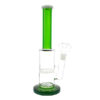 Straight Coloured Honeycomb Glass Waterpipe 26cm