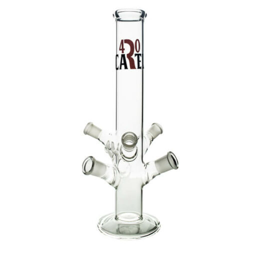 This 420 Cartel Cone Piece Glass Holder is used to hold up to 6 Cone Pieces, 3 14 mm Male and 3 19mm Male Cone Pieces A nice addition to display your spare or display and show off some of your cooler nicer cone pieces Coming from the 420 Cartel, we welcome you into our family to try some of the nicest glass Holds up to 6 Cone Pieces