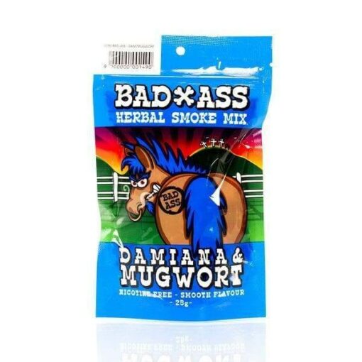 BAD-ASS DAMIANA MUGWORT HERBAL SMOKE MIX