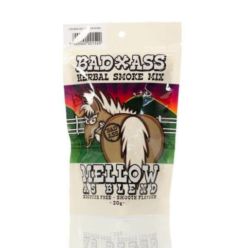 BAD-ASS MELLOW AS BLEND HERBAL SMOKE MIX 20G