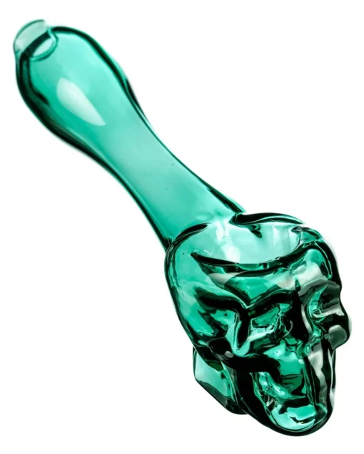 skull-mini-spoon-glass-pipe-11cm