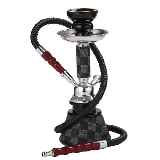 Portable Hookah Shisha Kit with Glass Vase